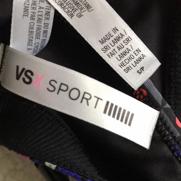 Victoria's Secret strappy plunge sports bra XS - Picture 13 of 15